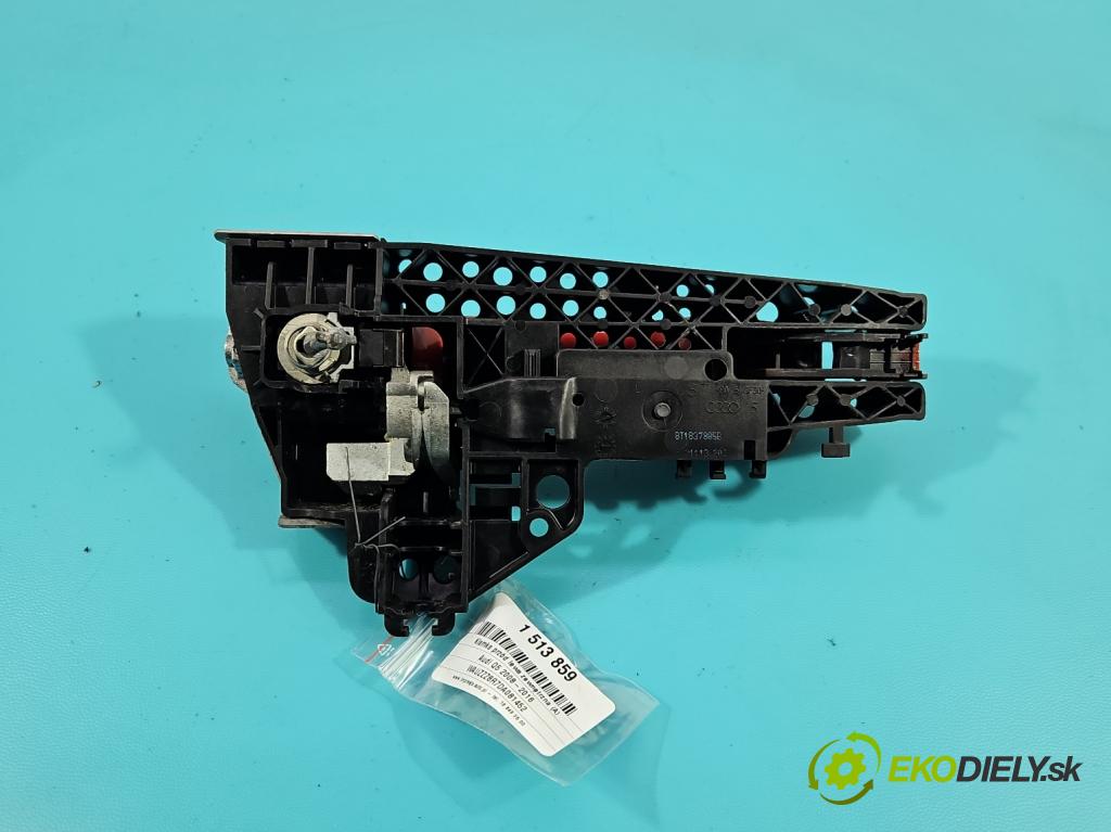 Audi Q5 2008-2016 2.0 TFSI 224 hp automatic 165 kW 1984 cm3 5- klika přední levé 8T1837885B (Vnější přední levá klika dveří)