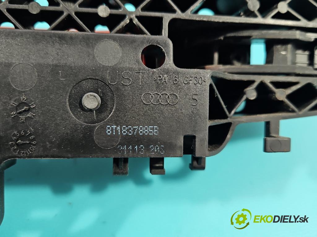 Audi Q5 2008-2016 2.0 TFSI 224 hp automatic 165 kW 1984 cm3 5- klika přední levé 8T1837885B (Vnější přední levá klika dveří)