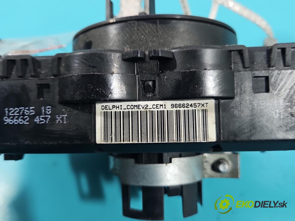 Citroen Berlingo II 2008-2018 1.6 hdi 90 HP manual 66.2 kW 1560 cm3 5- prepínač komplex: 96662457XT (Prepínacie páčky pod volantom)