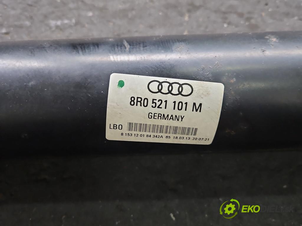 Audi Q5 2008-2016 2.0 TFSI 224hp automatic 165 kW 1984 cm3 5- Hřídel: zadné 8R0521101M (Kardaňový hriadeľ)