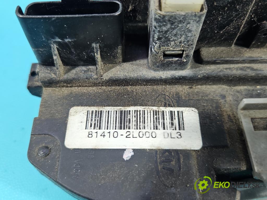 Hyundai I30 I 2007-2012 1.4 16V 109 HP manual 80.2 kW 1396 cm3 5- zámok zadné ľavý 81410-2L000