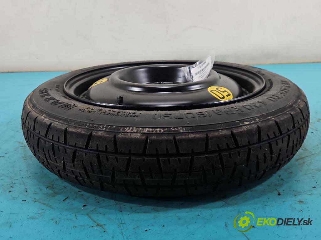 Hyundai I30 I 2007-2012 1.4 16V 109 HP manual 80.2 kW 1396 cm3 5- koleso rezervne 15"