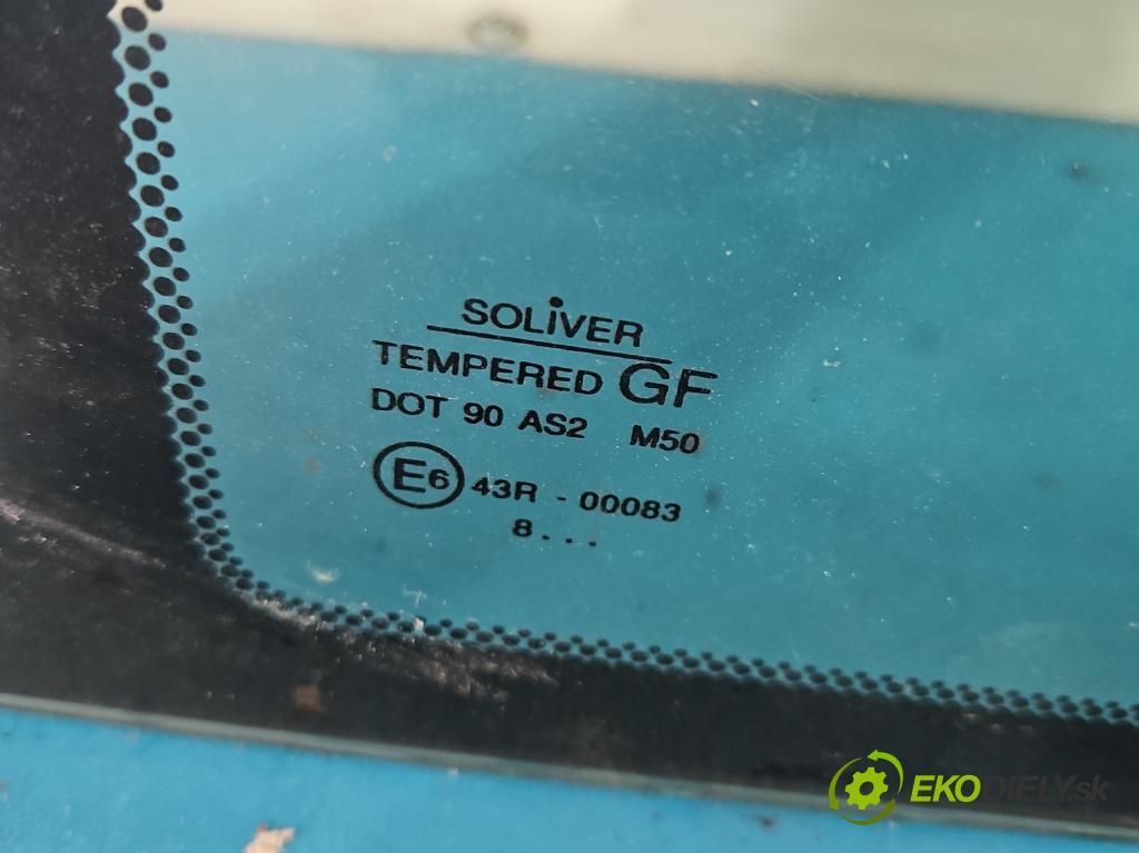 Opel Frontera B 1998-2004 2.2 16V 136hp manual 100 kW 2198 cm3 5- sklo zadní  (Zadní sklo)