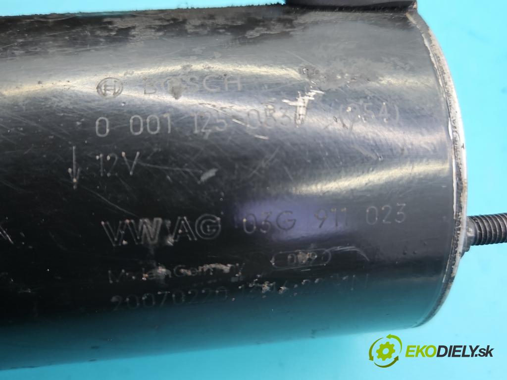 Audi A4 B7 2004-2008 2.0 tdi 140 HP manual 103 kW 1986 cm3 5- štartér 0001125053 (Štartér)