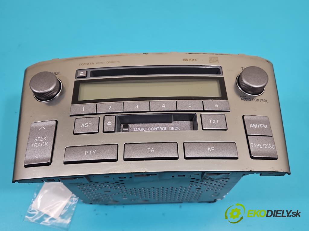 Toyota Avensis II T25 2003-2008 2.0 D4D 110 HP manual 81 kW 1995 cm3 5- Radio originál 86120-05080