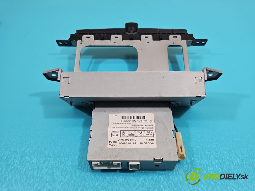 Toyota Avensis II T25 2003-2008 2.0 D4D 110 HP manual 81 kW 1995 cm3 5- Zobrazit: 86110-05020 (Prístrojová doska)