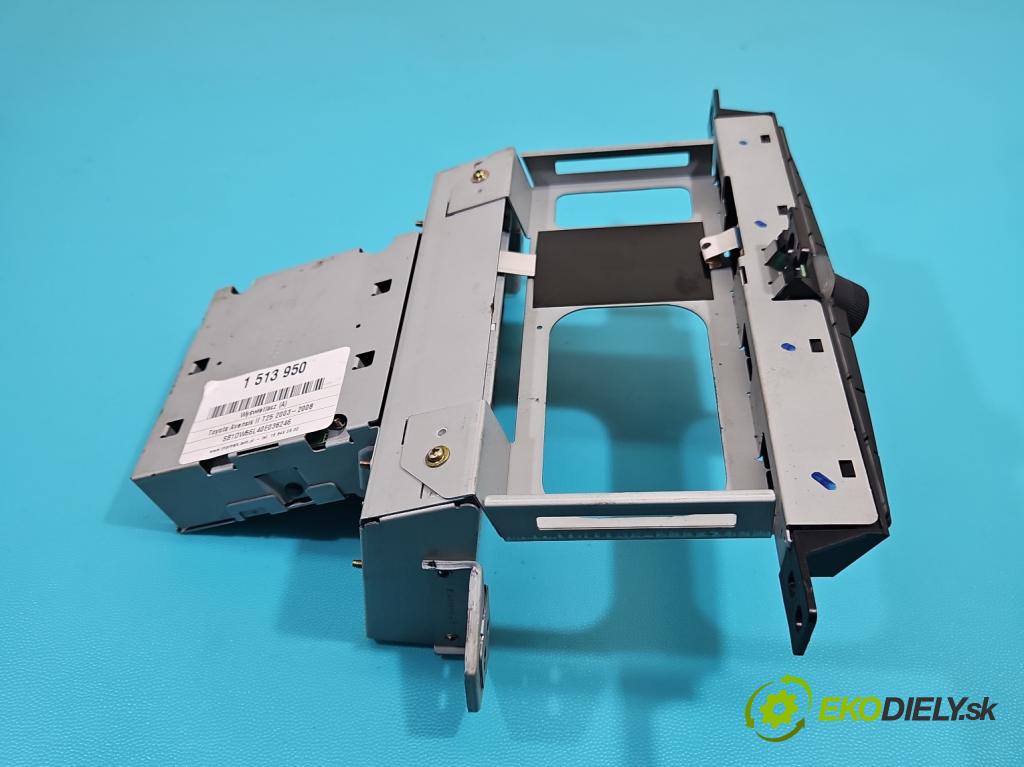 Toyota Avensis II T25 2003-2008 2.0 D4D 110 HP manual 81 kW 1995 cm3 5- Zobrazit: 86110-05020 (Prístrojová doska)