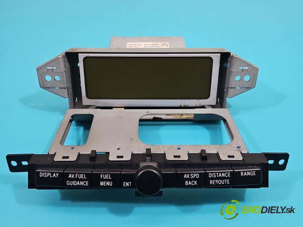 Toyota Avensis II T25 2003-2008 2.0 D4D 110 HP manual 81 kW 1995 cm3 5- Zobrazit: 86110-05020 (Prístrojová doska)