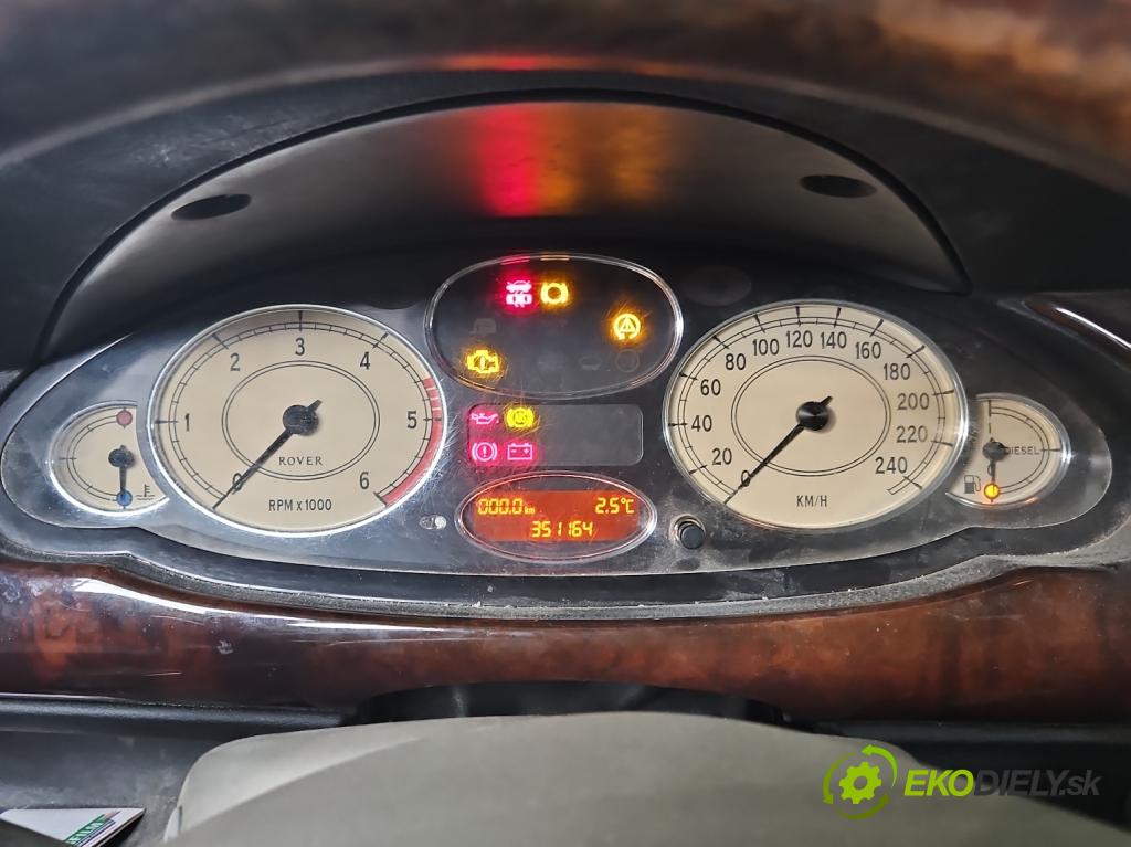 Rover 75 2.0 CDT 116 hp manual 85 kW 1950 cm3 4- Přístrojová deska YAC110477 (Přístrojová deska)