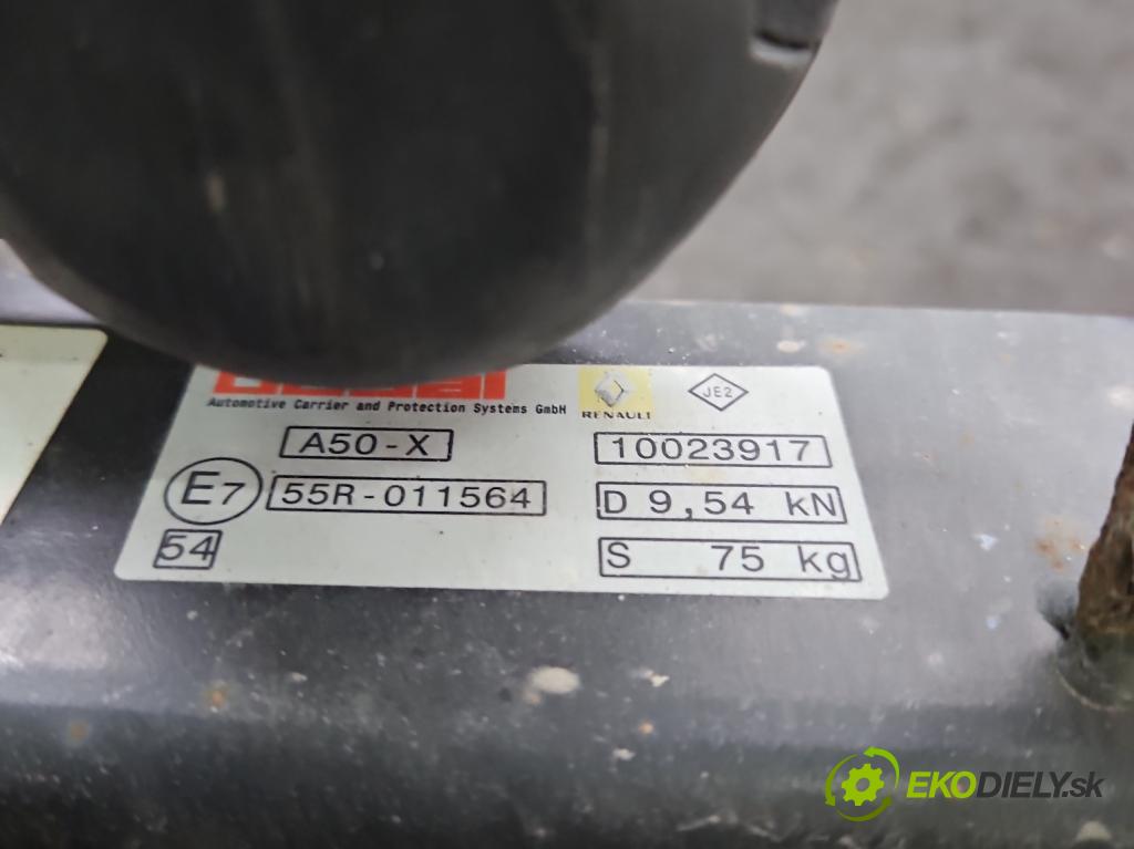 Renault Megane IV 2016-2024 1.3 Tce 140 hp manual 103 kW 1332 cm3 4- oko tažné  (Tažné zařízení)