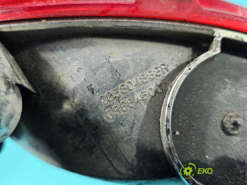 Renault Megane IV 2016-2024 1.3 Tce 140 HP manual 103 kW 1332 cm3 4- Odraz: 265804833R