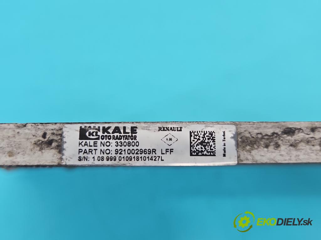 Renault Megane IV 2016-2024 1.3 Tce 140 hp manual 103 kW 1332 cm3 4- Chladič klíma 921002969R (Chladič klimatizace)