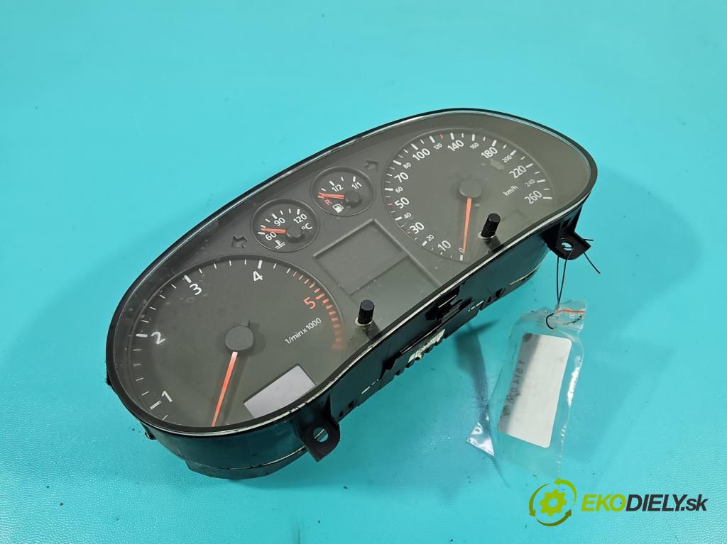 Audi A3 8L 1996-2003 1.9 tdi 90 HP manual 66 kW 1896 cm3 3- prístrojovka/ budíky 8L0920900 (Prístrojová doska)