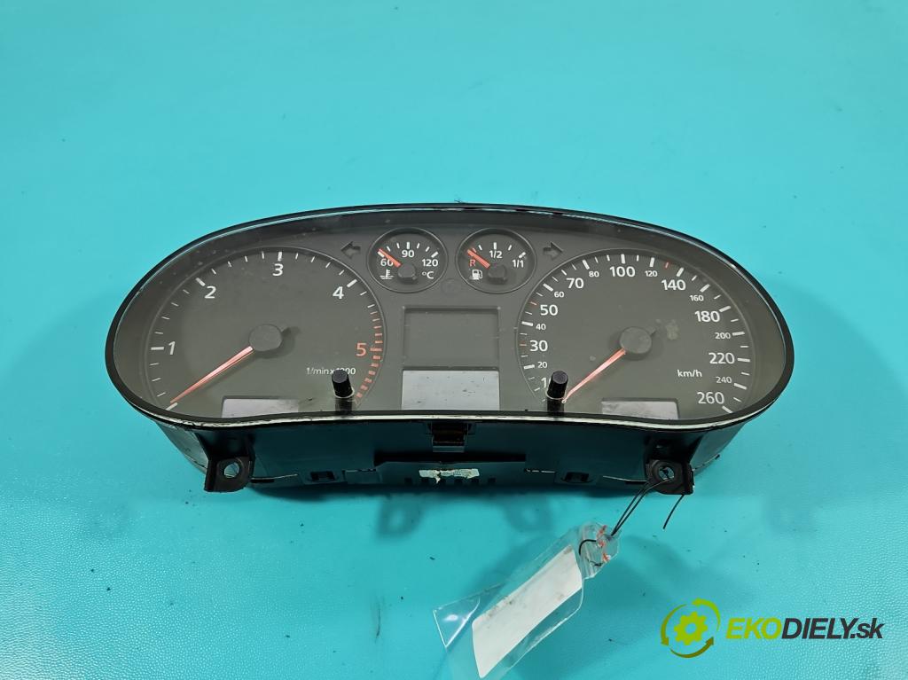 Audi A3 8L 1996-2003 1.9 tdi 90 HP manual 66 kW 1896 cm3 3- prístrojovka/ budíky 8L0920900 (Prístrojová doska)