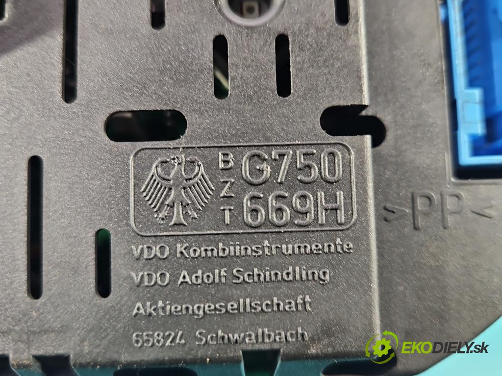 Audi A3 8L 1996-2003 1.9 tdi 90 HP manual 66 kW 1896 cm3 3- prístrojovka/ budíky 8L0920900 (Prístrojová doska)