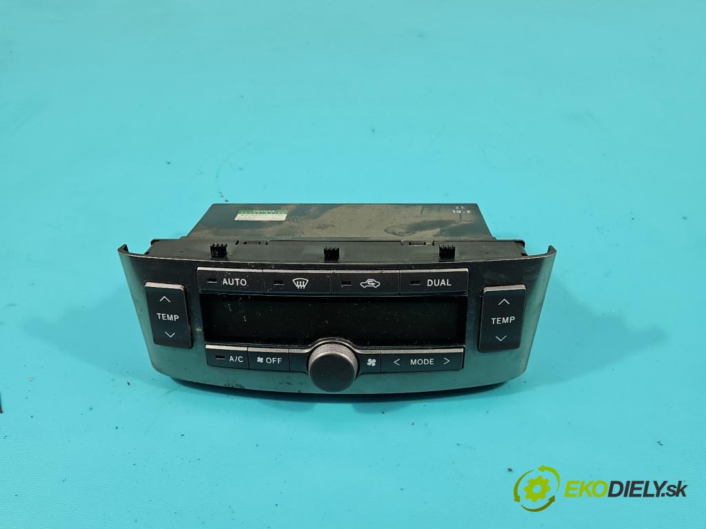 Toyota Avensis II T25 2003-2008 2.0 D4D 110 hp manual 81 kW 1995 cm3 5- palubní deska panel topení 55902-05050-F