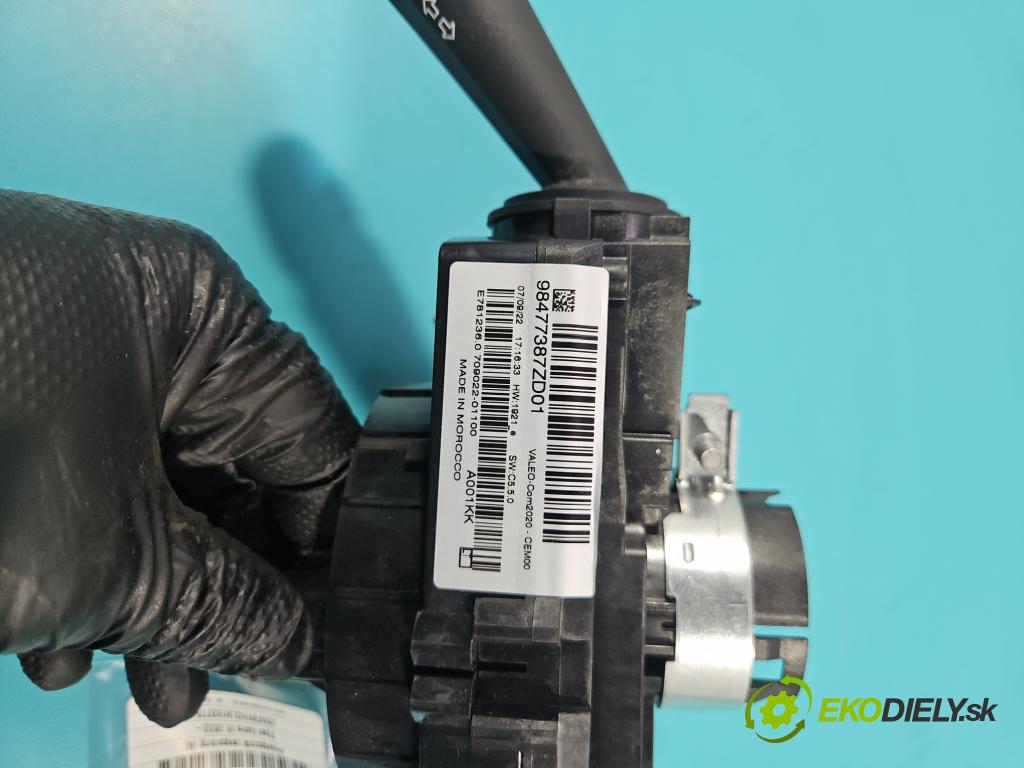 Opel Astra VI 2022- 1.5 cdti 131 HP manual 96 kW 1499 cm3 5- prepínač komplex: 98477387ZD01 (Prepínacie páčky pod volantom)