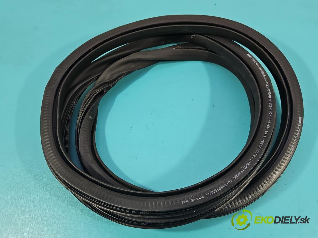 Opel Astra VI 2022- 1.5 cdti 131 hp manual 96 kW 1499 cm3 5- Těsnění: dveře zadní pravé 9838513980 (Karoserie ostatní)