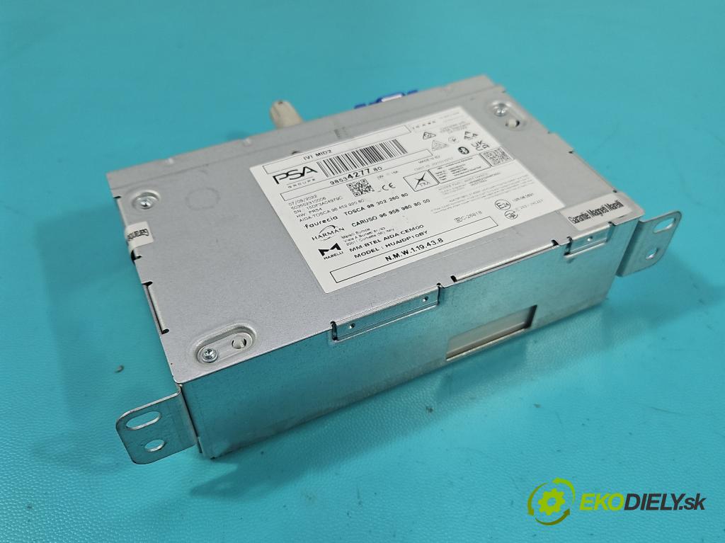 Opel Astra VI 2022- 1.5 cdti 131 HP manual 96 kW 1499 cm3 5- Radio originál 9853427780