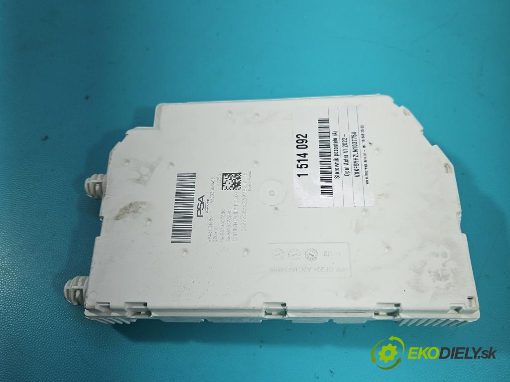 Opel Astra VI 2022- 1.5 cdti 131 HP manual 96 kW 1499 cm3 5- riadiaca jednotka komfortu 9846631480