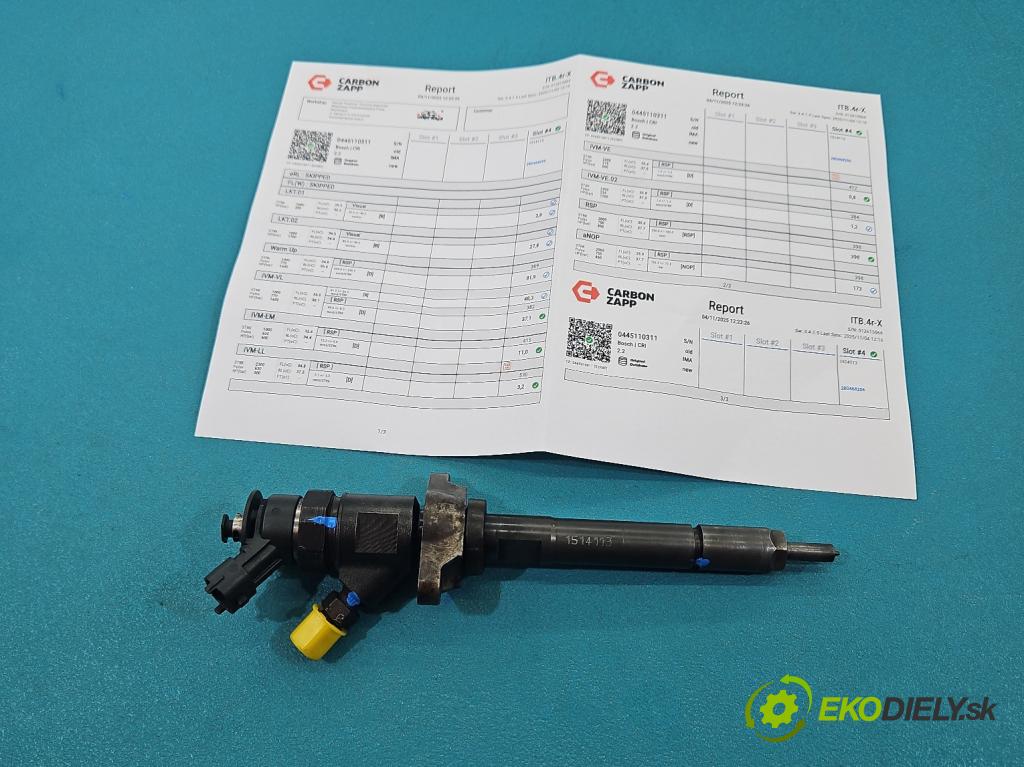 Citroen Berlingo II 2008-2018 1.6 hdi 90 HP manual 66.2 kW 1560 cm3 5- vstrek 0445110311 (Vstrekovač paliva)