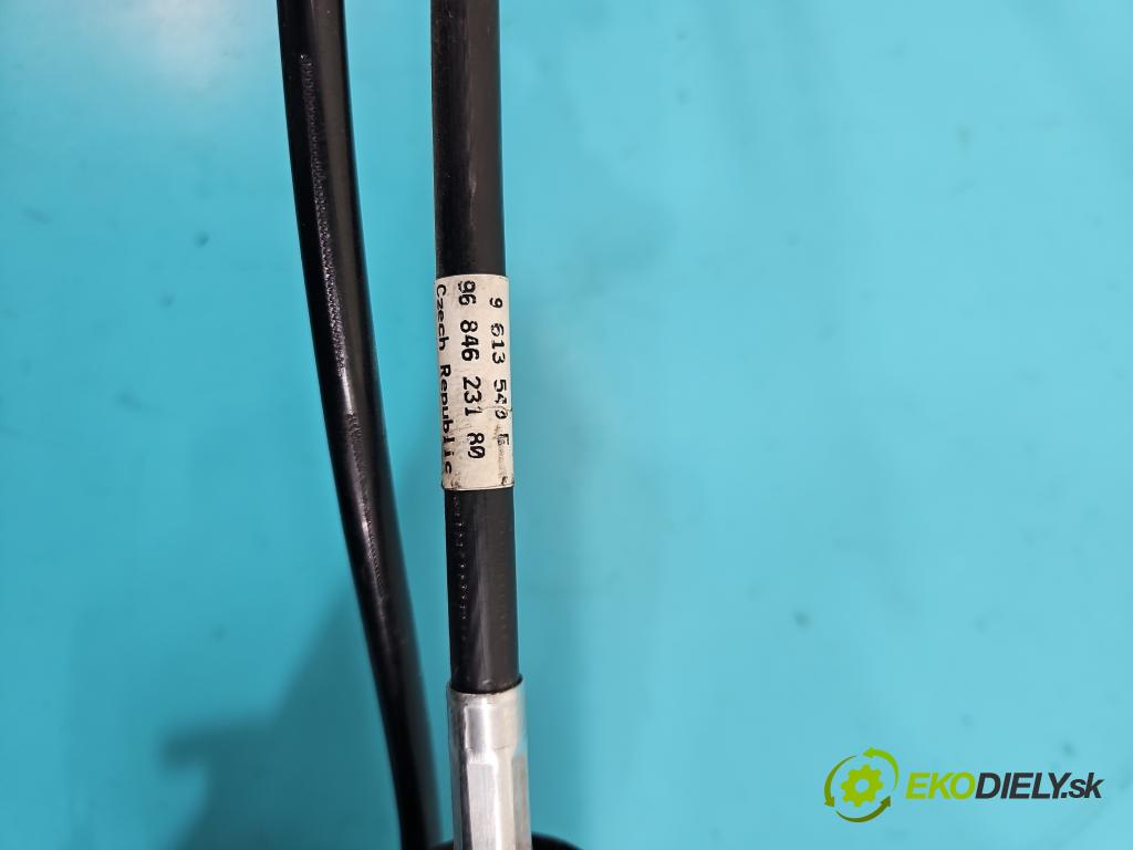 Citroen Berlingo II 2008-2018 1.6 hdi 90 HP manual 66,2 kW 1560 cm3 5- Páka: Změny: stupeň,rýchlosť 9684623180 (Rýchlostná páka (kulisa))