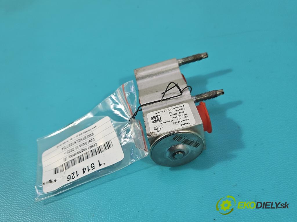 Opel Astra VI 2022- 1.5 cdti 131 HP manual 96 kW 1499 cm3 5- ventil ohřívač: T197686-C0584 (Ventil kúrenia)