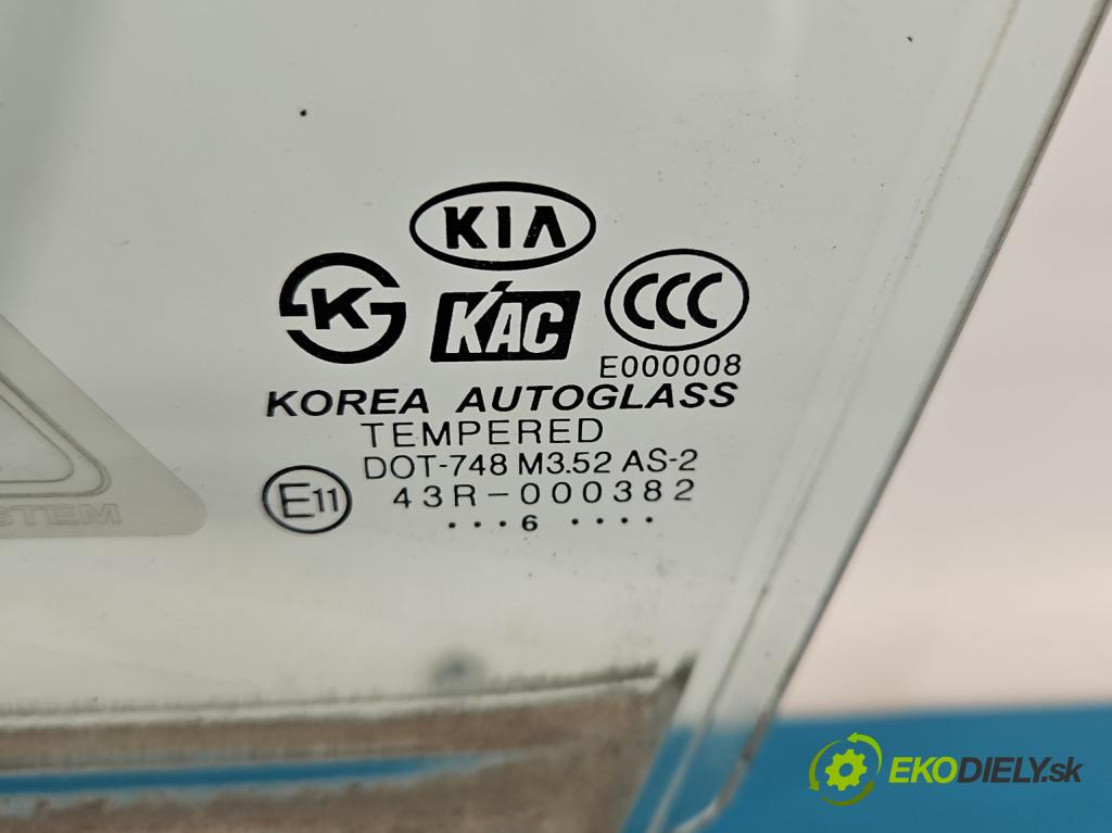 Kia Sportage II 2004-2010 2.0 crdi 136 HP manual 100 kW 1991 cm3 5- sklo dvere predné ľavé