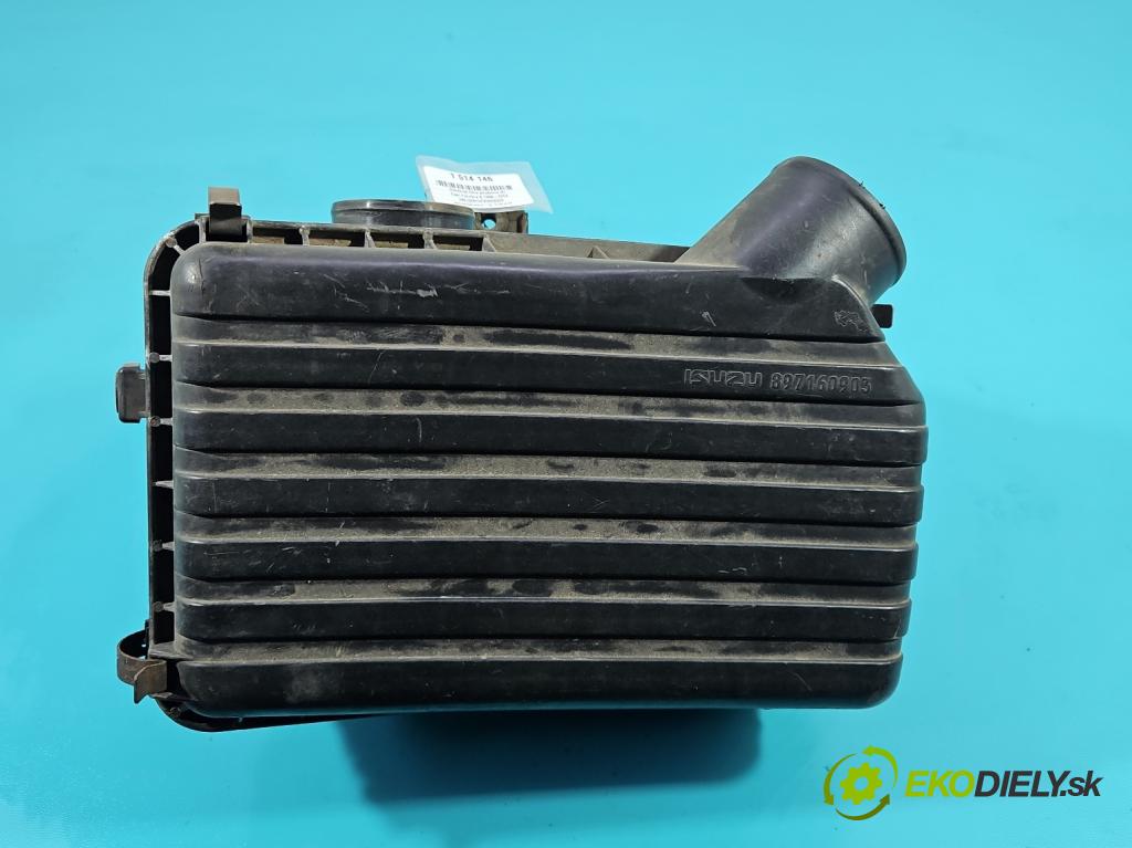 Opel Frontera B 1998-2004 2.2 16V 136 HP manual 100 kW 2198 cm3 5- obal filtra vzduchu 897160903 (Obal vzduchového filtra)