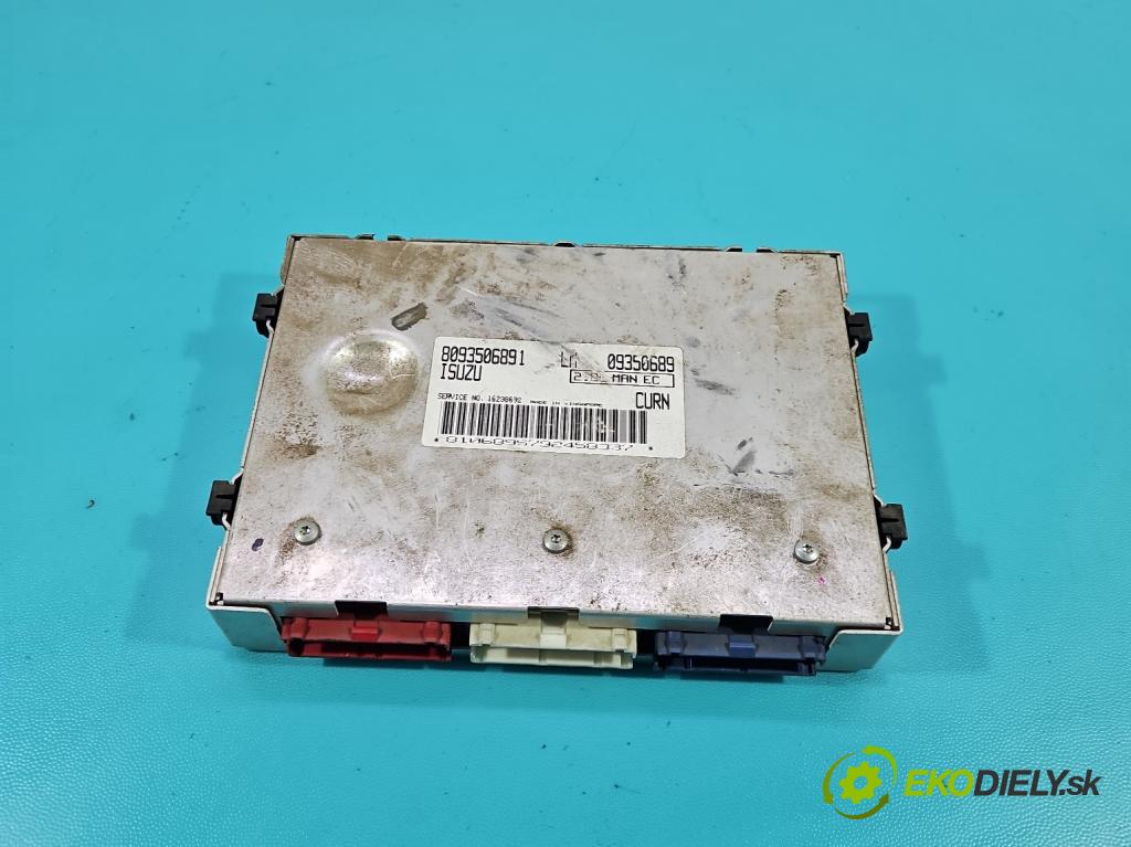 Opel Frontera B 1998-2004 2.2 16V 136 HP manual 100 kW 2198 cm3 5- riadiaca jednotka motora 8093506891