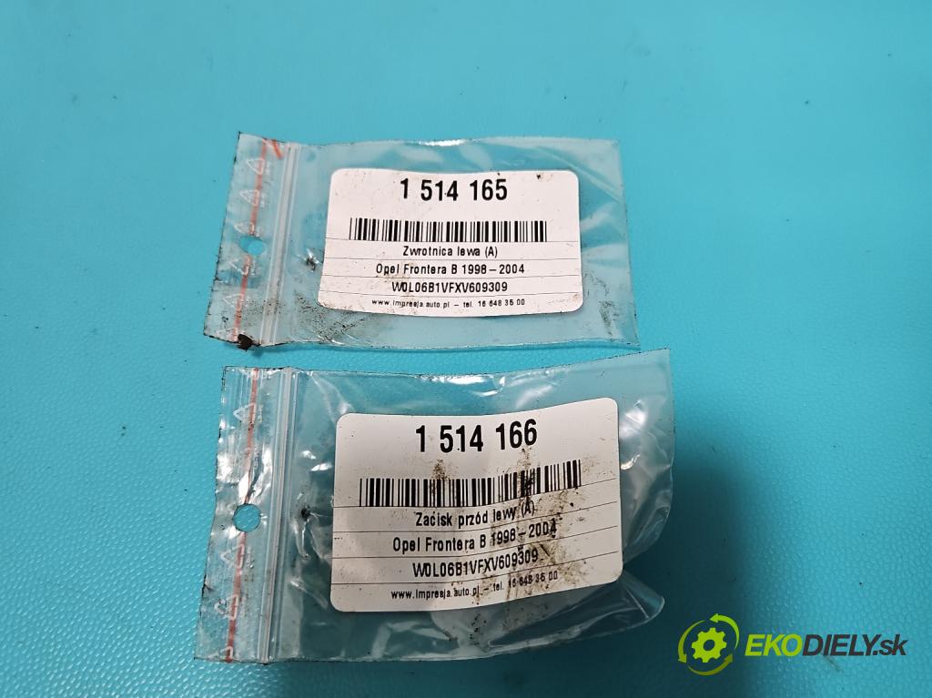 Opel Frontera B 1998-2004 2.2 16V 136hp manual 100 kW 2198 cm3 5- náboj levé  (Náboj kola)