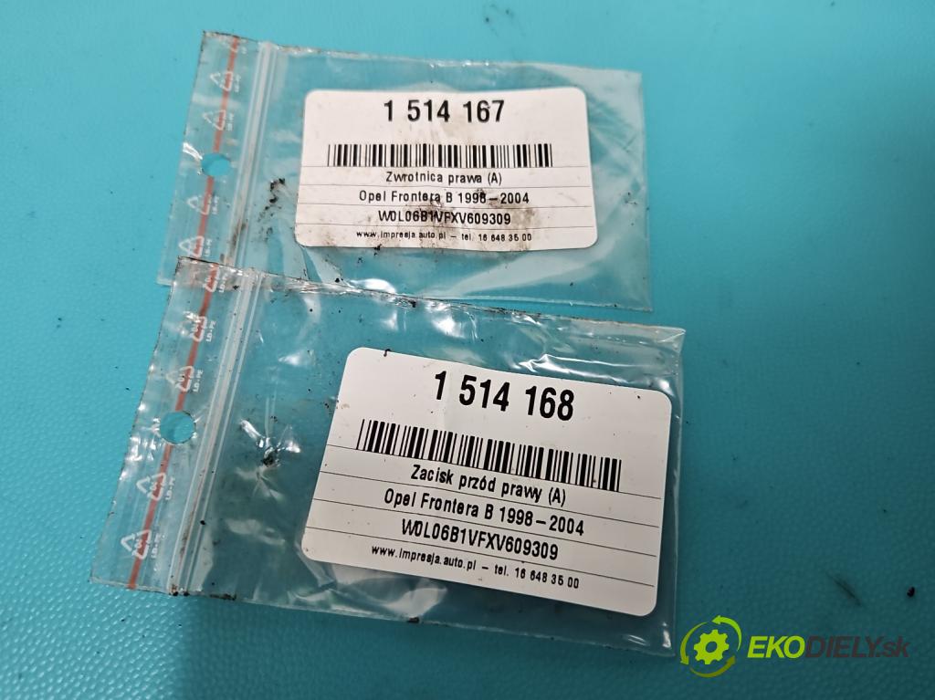 Opel Frontera B 1998-2004 2.2 16V 136hp manual 100 kW 2198 cm3 5- náboj pravé  (Náboj kola)