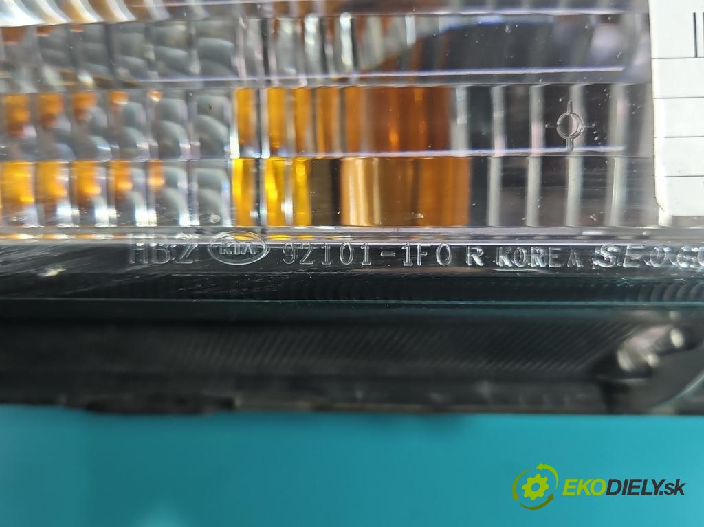 Kia Sportage II 2004-2010 2.0 crdi 136 HP manual 100 kW 1991 cm3 5- Reflektor: pravý  (Svetlo predné pravé)