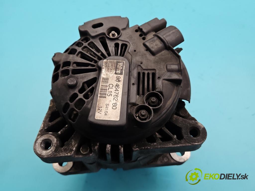Peugeot 206 1.4 hdi 68 HP manual 50 kW 1398 cm3 3- Alternator 9646476280 (Alternátor)