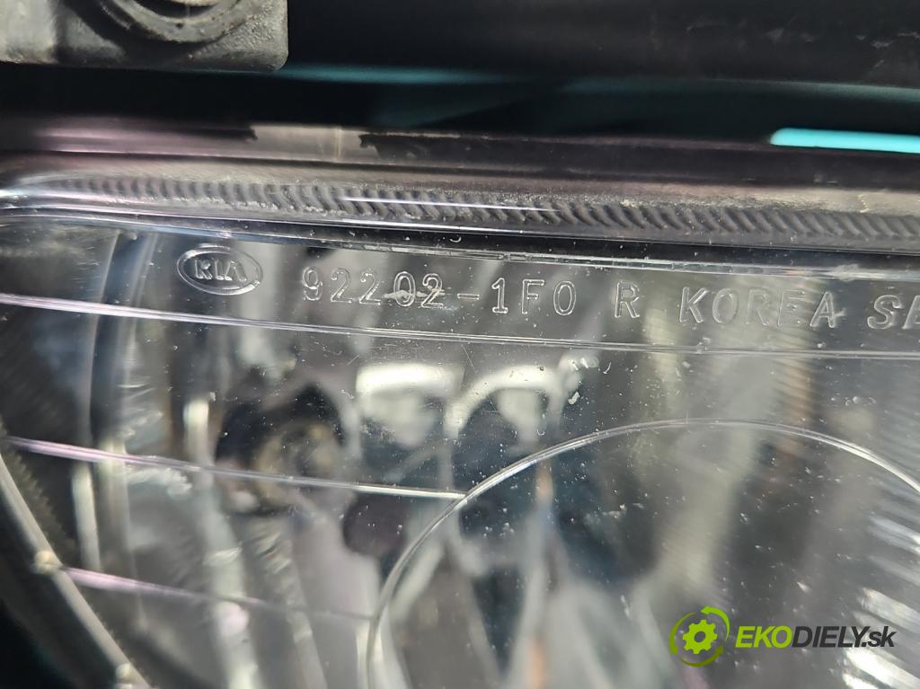 Kia Sportage II 2004-2010 2.0 crdi 136hp manual 100 kW 1991 cm3 5- Halogen pravý 92202-1F0 (Klika dveří ostatní)