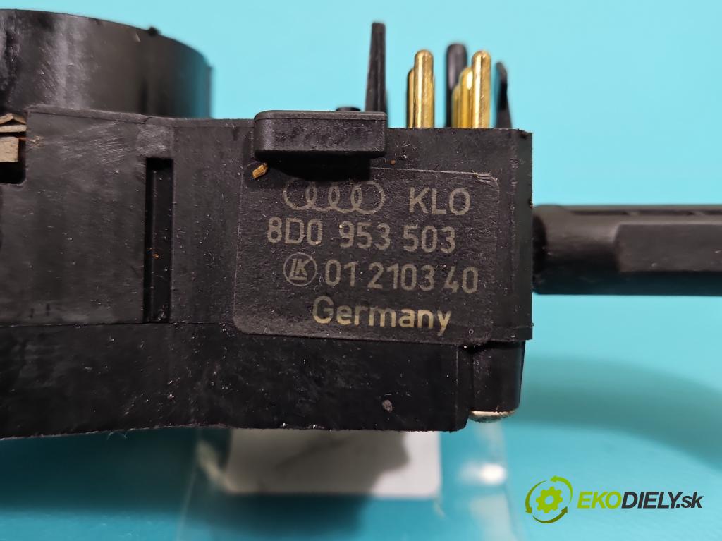Audi 80 B4 1991-1994 2.0 90 HP manual 66 kW 1984 cm3 4- prepínač komplex: 8D0953503 (Prepínacie páčky pod volantom)