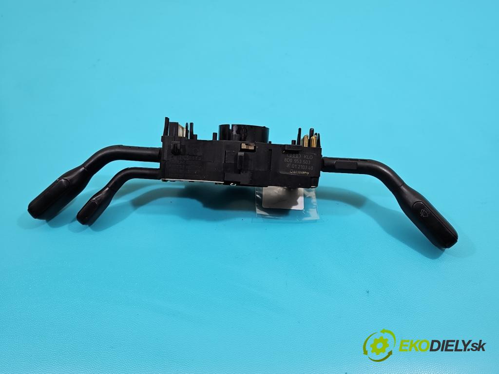 Audi 80 B4 1991-1994 2.0 90 HP manual 66 kW 1984 cm3 4- prepínač komplex: 8D0953503 (Prepínacie páčky pod volantom)