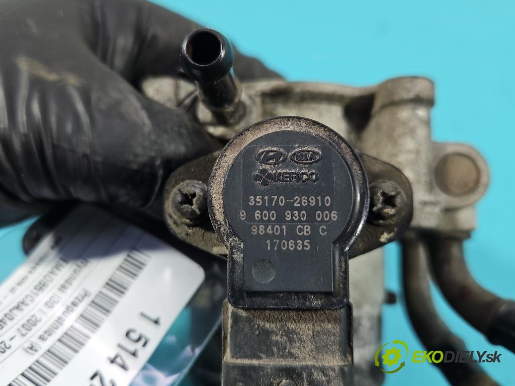 Hyundai I30 I 2007-2012 1.4 16V 109 HP manual 80,2 kW 1396 cm3 5- klapka 35100-2B060 (Škrtiaca klapka)