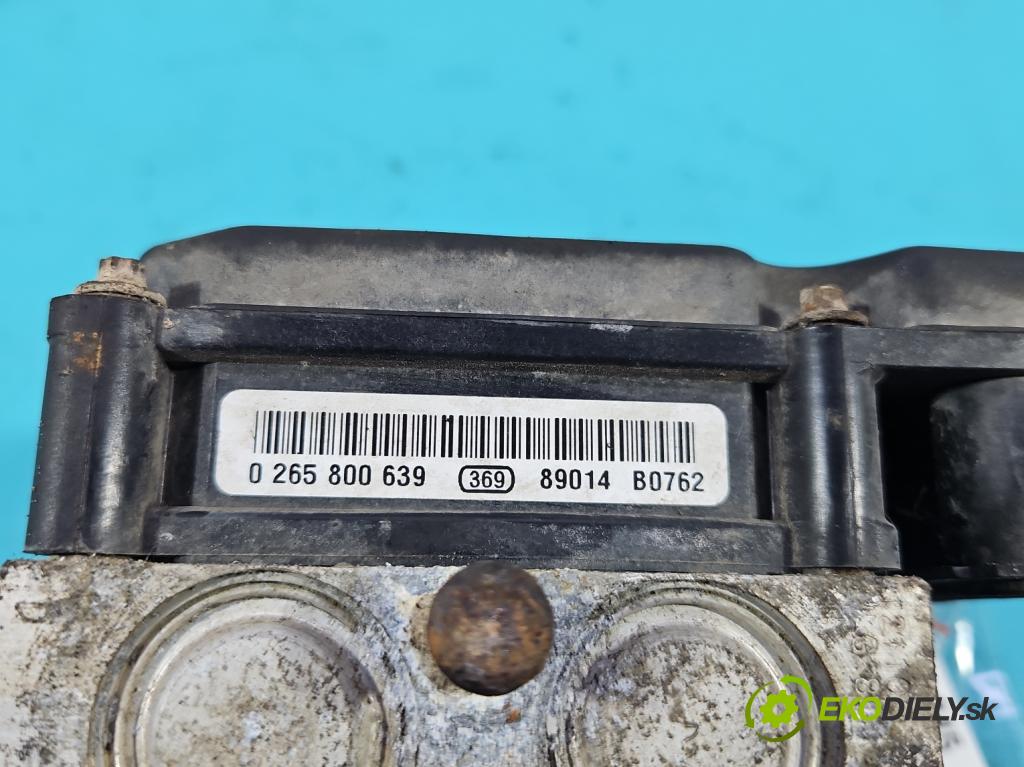 Hyundai I30 I 2007-2012 1.4 16V 109 HP manual 80,2 kW 1396 cm3 5- čerpadlo abs 0265800639 (Pumpa ABS)