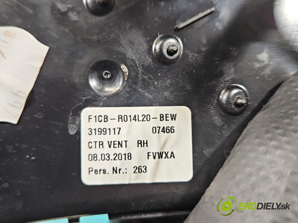 Ford Kuga Mk2 2013-2019 1.5 120 hp manual 88.3 kW 1498 cm3 5- Mřížka: topení medián: F1CB-R014L20-B (Mřížka topení)