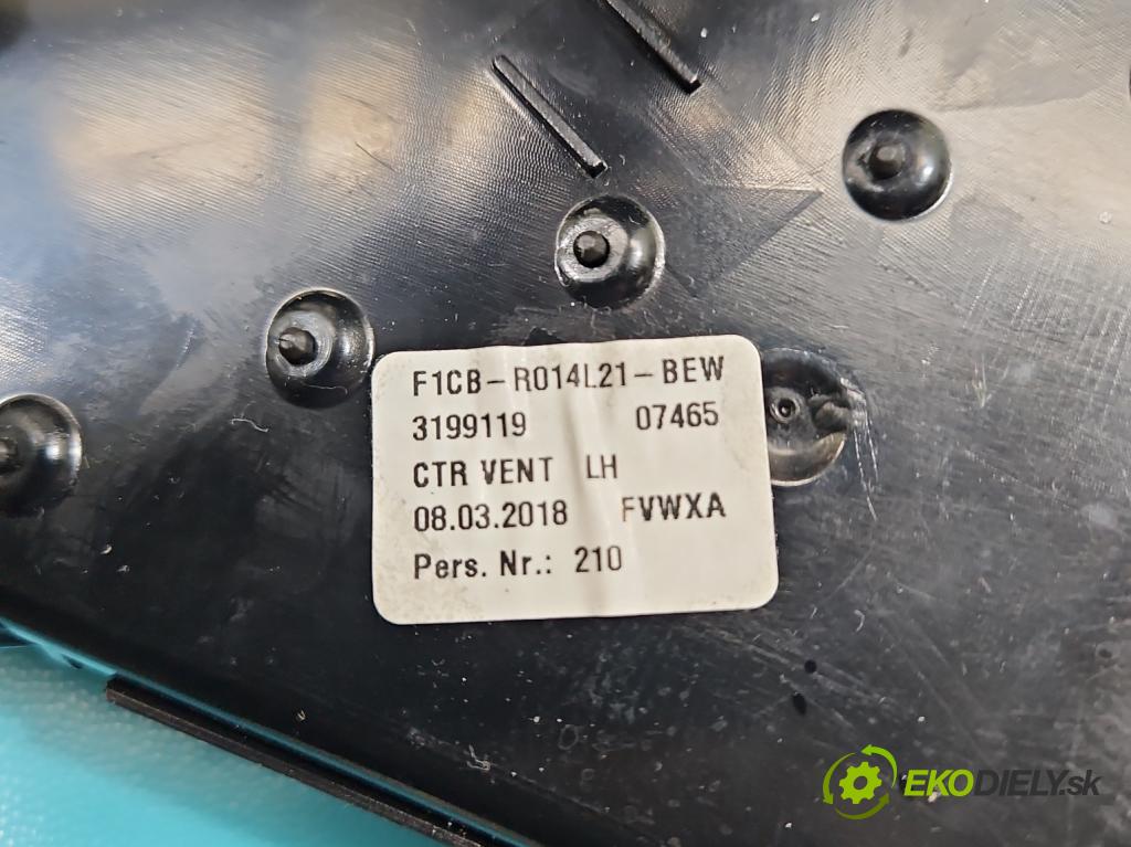 Ford Kuga Mk2 2013-2019 1.5 120 hp manual 88.3 kW 1498 cm3 5- Mřížka: topení medián: F1CB-R014L20-B (Mřížka topení)