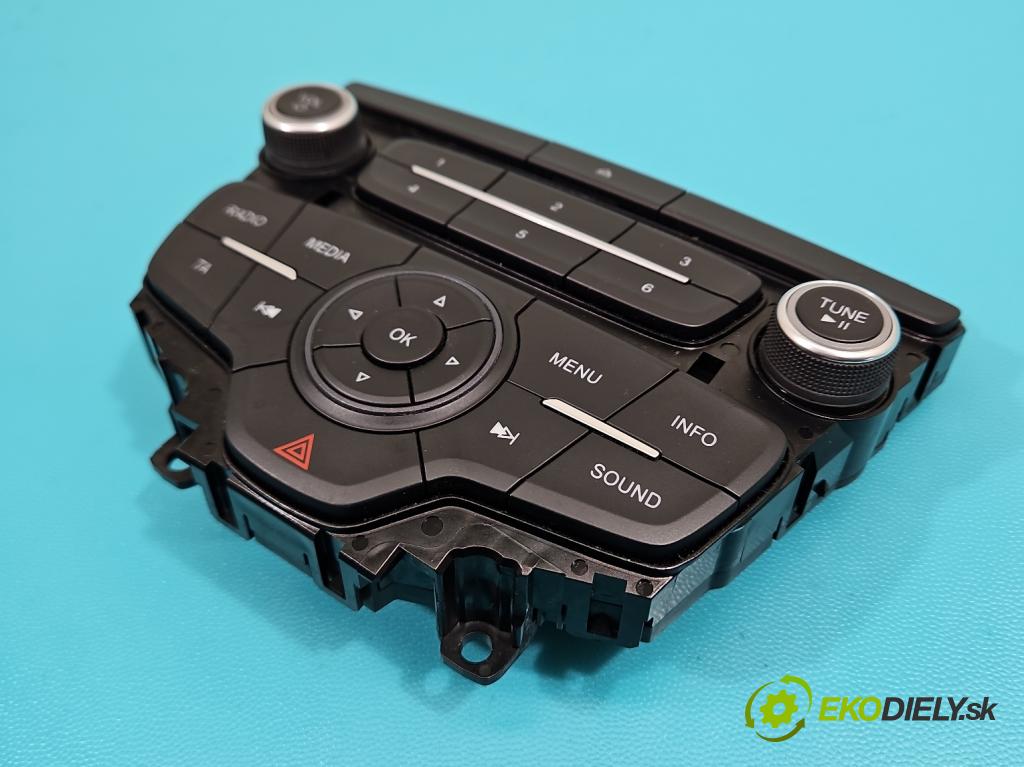Ford Kuga Mk2 2013-2019 1.5 120 HP manual 88.3 kW 1498 cm3 5- prepínač rádio: navigácie F1ET18K811AD