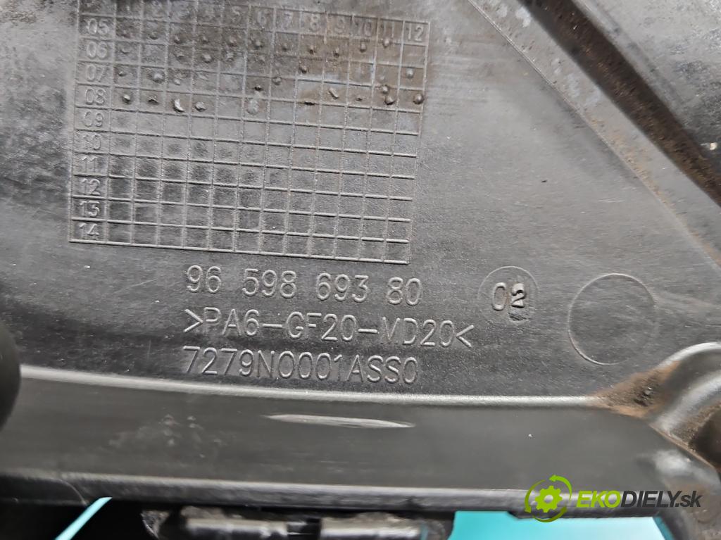 Citroen Berlingo II 2008-2018 1.6 hdi 90 hp manual 66.2 kW 1560 cm3 5- obal vačkový 9643649280 (Kryt motoru )