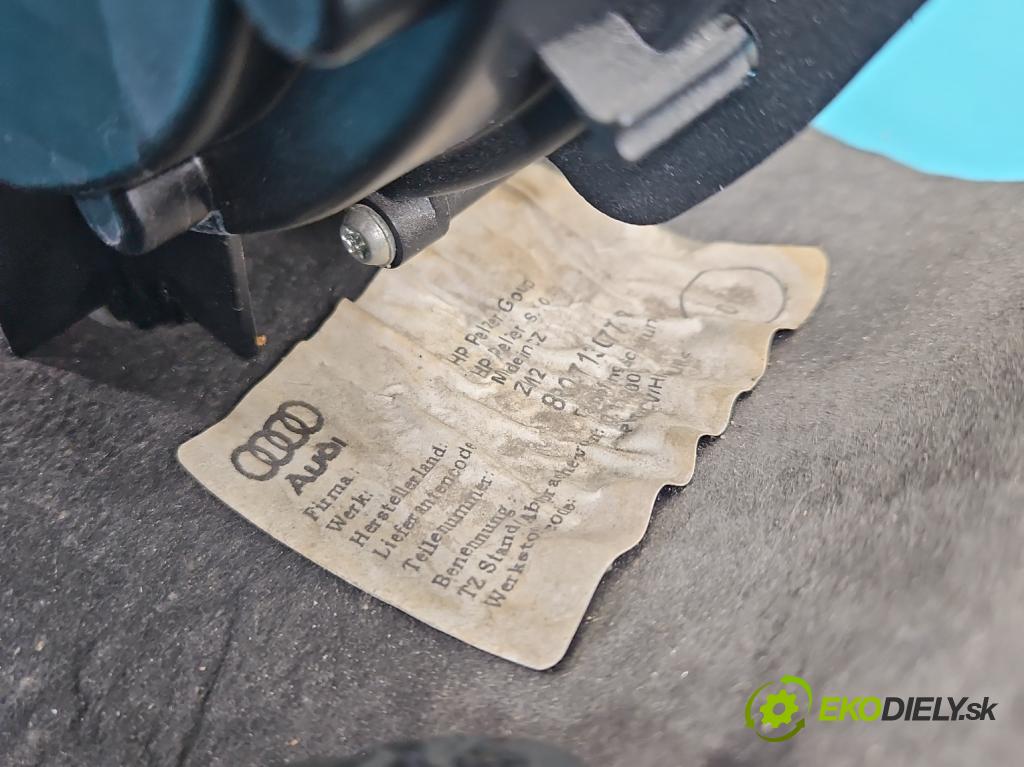 Audi Q5 2008-2016 2.0 TFSI 224hp automatic 165 kW 1984 cm3 5- Páka: Změny: stupeň,rýchlosť 8R1713041K (Rýchlostná páka (kulisa))