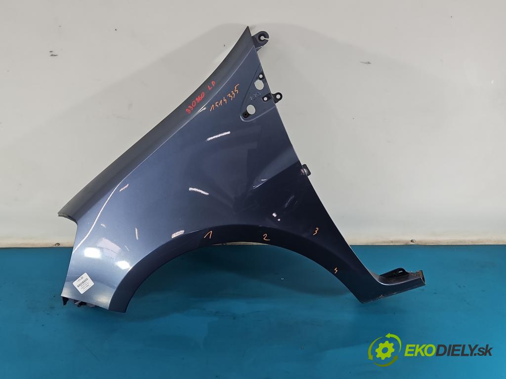 Renault Clio III 2005-2012 1,2.0 101 hp manual 74 kW 1149 cm3 5- blatnik přední levý 8200256117 (Levý přední blatník)