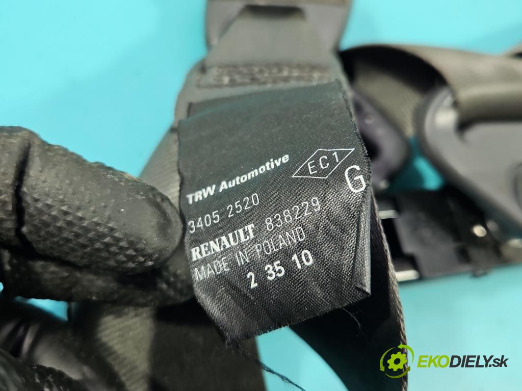 Renault Clio III 2005-2012 1.2 101 HP manual 74 kW 1149 cm3 5- pas bezpečnosť: predné ľavý 34042796