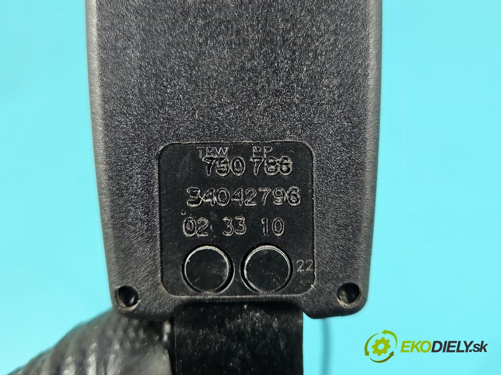 Renault Clio III 2005-2012 1.2 101 HP manual 74 kW 1149 cm3 5- pas bezpečnosť: predné ľavý 34042796