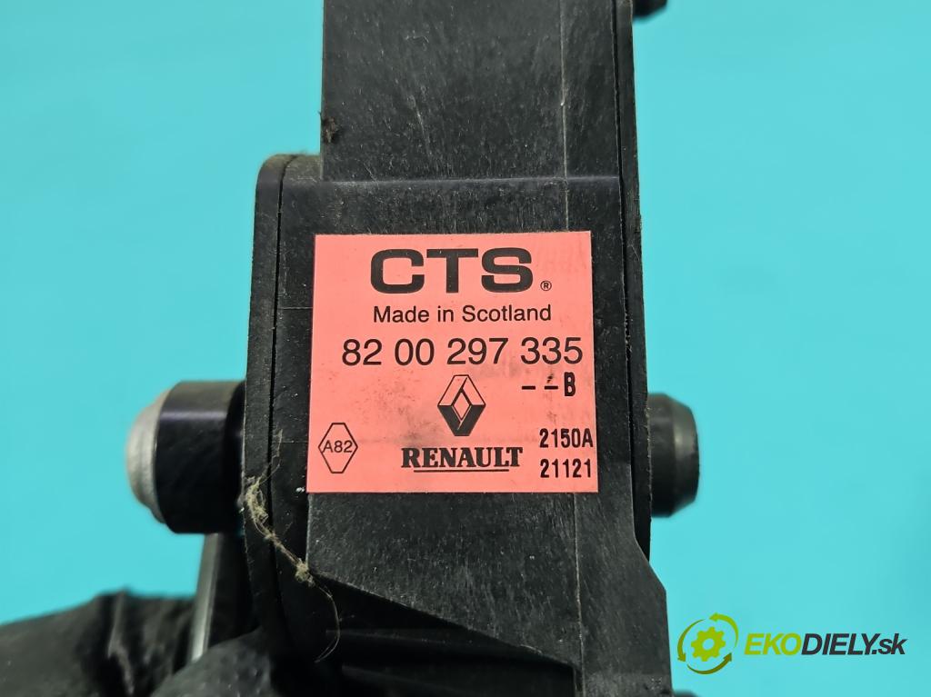 Renault Clio III 2005-2012 1,2.0 101 hp manual 74 kW 1149 cm3 5- pedal plyn: potenciometr: 8200297335
