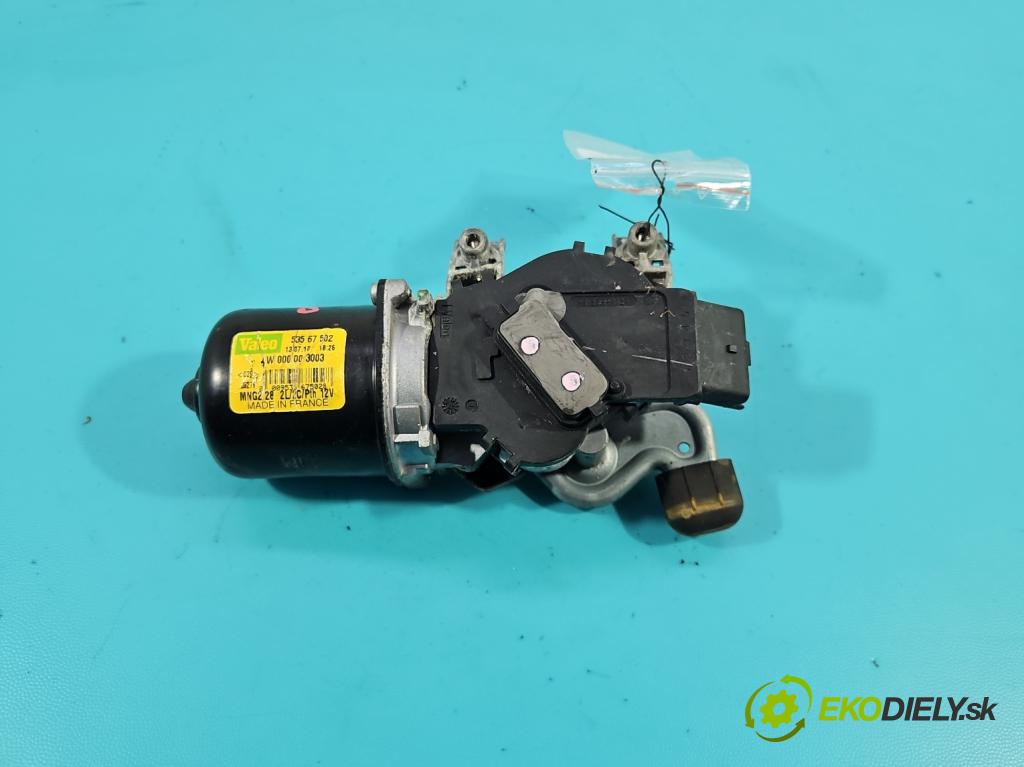 Renault Clio III 2005-2012 1,2.0 101 hp manual 74 kW 1149 cm3 5- motor stěračů přední 8200268931D
