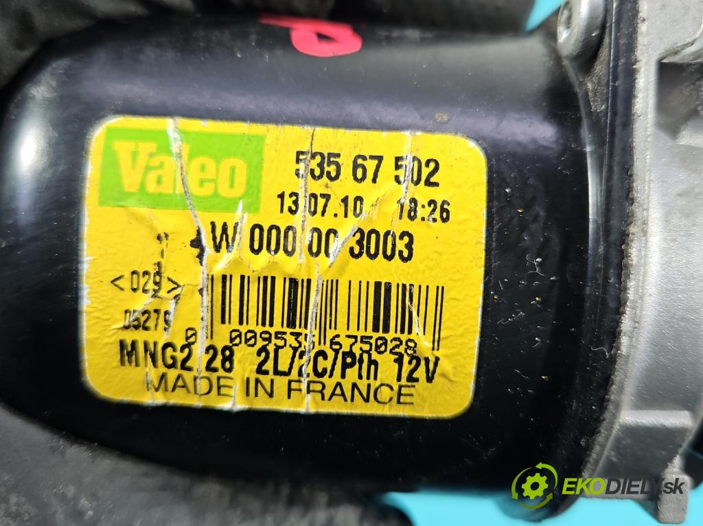 Renault Clio III 2005-2012 1,2.0 101 hp manual 74 kW 1149 cm3 5- motor stěračů přední 8200268931D